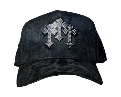 3 CRUCES RHINESTONE - HATS VIP