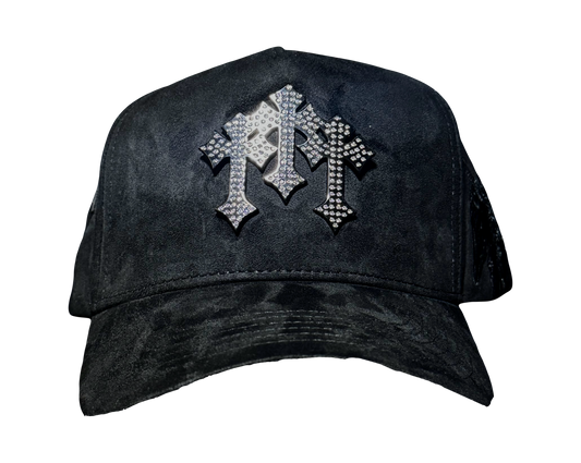 3 CRUCES RHINESTONE - HATS VIP